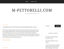 Tablet Screenshot of m-pettorelli.com